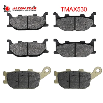 

Alconstar- For Yamaha MT-03 MT03 2006 2007 6 Pieces Motorcycle Brake Pads Racing Front Disc Brake Pads and Rear Disc Brake Pads