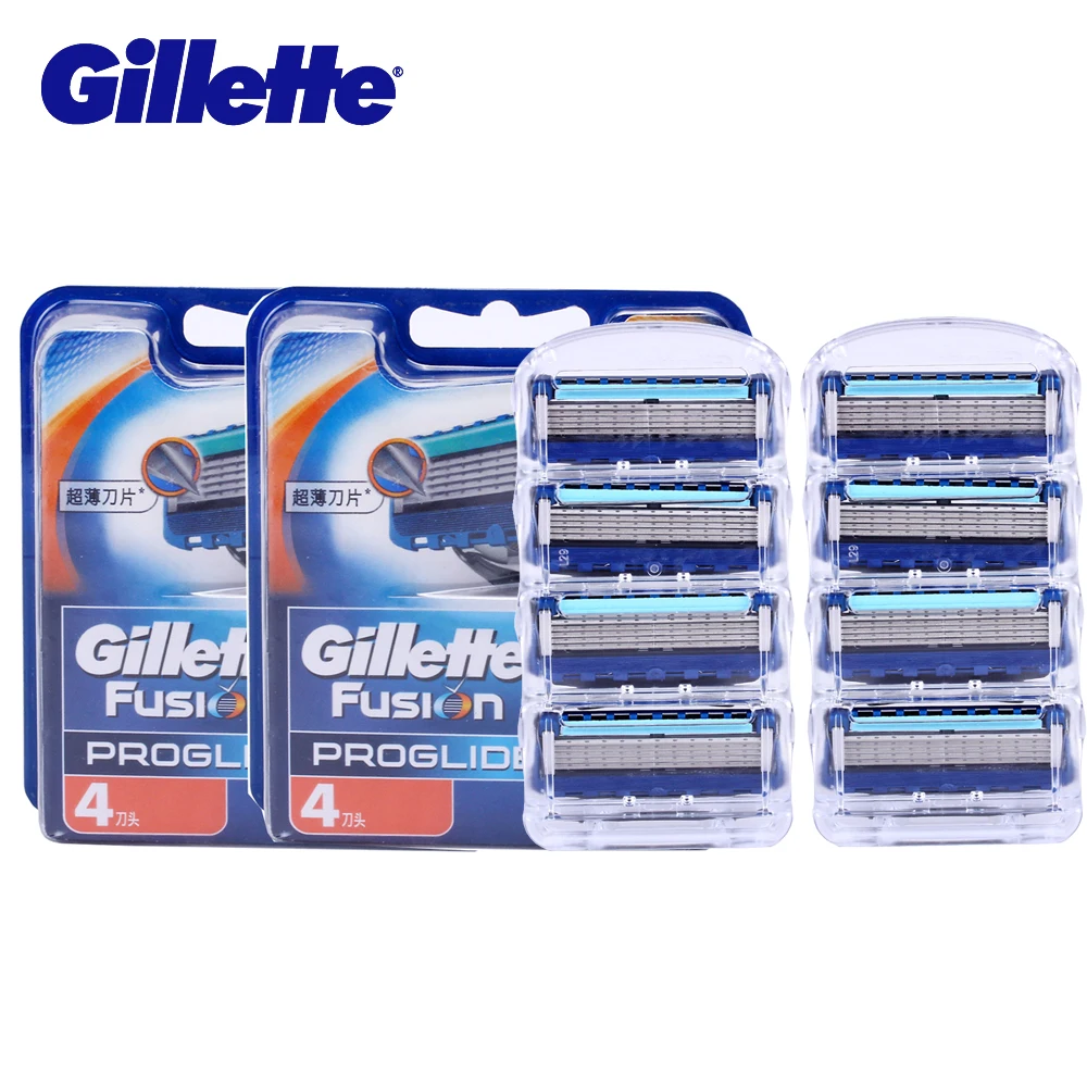 

Gillette Fusion Proglide Razor Blades Face Hair Remover Shaver Blade Cutters Shaving Replacement Head Sharpening Machine Knife