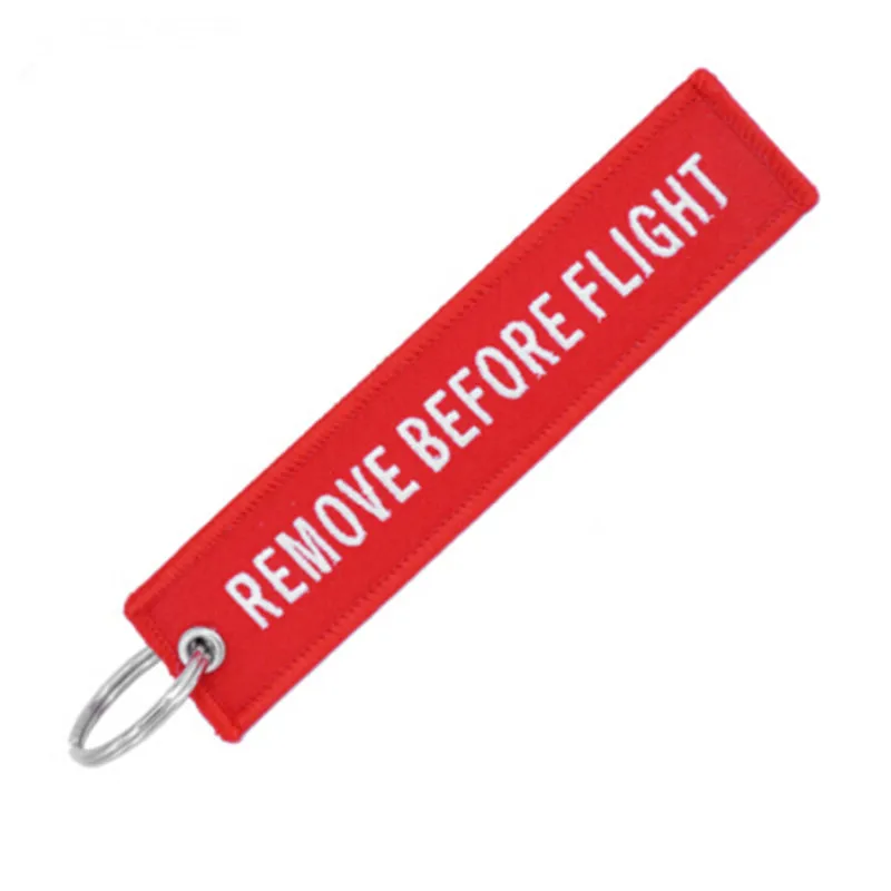MELIFE Remove Before Flight Outdoor Climbing accessories Embroidery Keychain Aviation OEM Key Chain Safety Tag Key Fob 5 PCS/LOT MELIFE Remove Before Flight Outdoor Climbing accessories Embroidery Keychain Aviation OEM Key Chain Safety Tag Key Fob 5 PCS/LOT