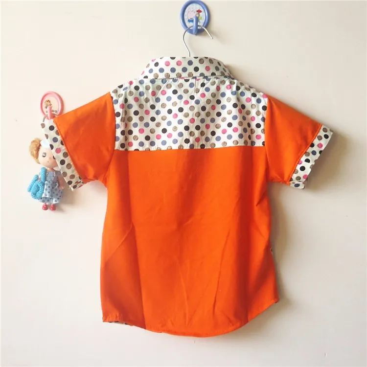 Розничная ; детская одежда; рубашка в горошек для мальчиков; летние топы для маленьких мальчиков; LKC158