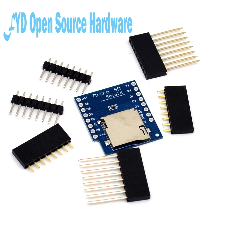 

Micro SD Shield for WeMos D1 mini TF WiFi ESP8266 Compatible SD