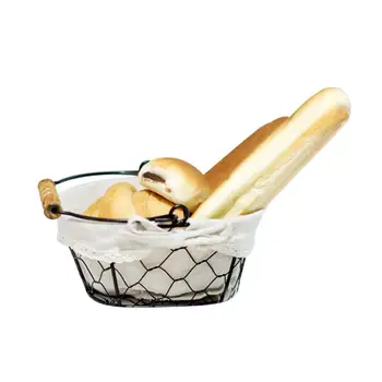 

Creative Iron Baskets Desktop Clutter Storage Basket Fruit And Vegetable Basket Browl Picnic Storage Basket