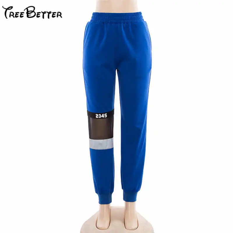 Reflective High Waist Letter Printed Hollow Out Patchwork Mesh Spliced Long Pants Women Causal 2019 leggings Reflective High Waist Letter Printed Hollow Out Patchwork Mesh Spliced Long Pants Women Causal 2019 leggings