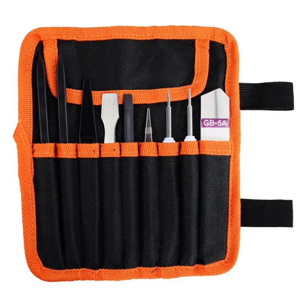 

9in1 Repairing Tool Kit for Pry Kits Cell Phone LCD Opening Tool Set Disassemble Tablet Watches TV Screwdriver Tool bag Hot Sale