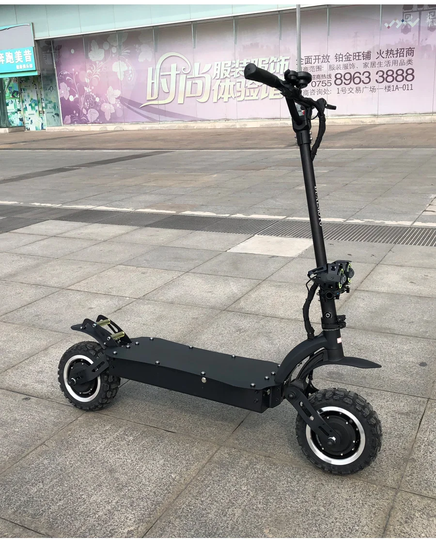 Excellent Janobike 11 inch off-road double-drive electric scooter 60V/3600W powerful folding road electric motorcycle scooter for adults 1 Excellent Janobike 11 inch off-road double-drive electric scooter 60V/3600W powerful folding road electric motorcycle scooter for adults 1