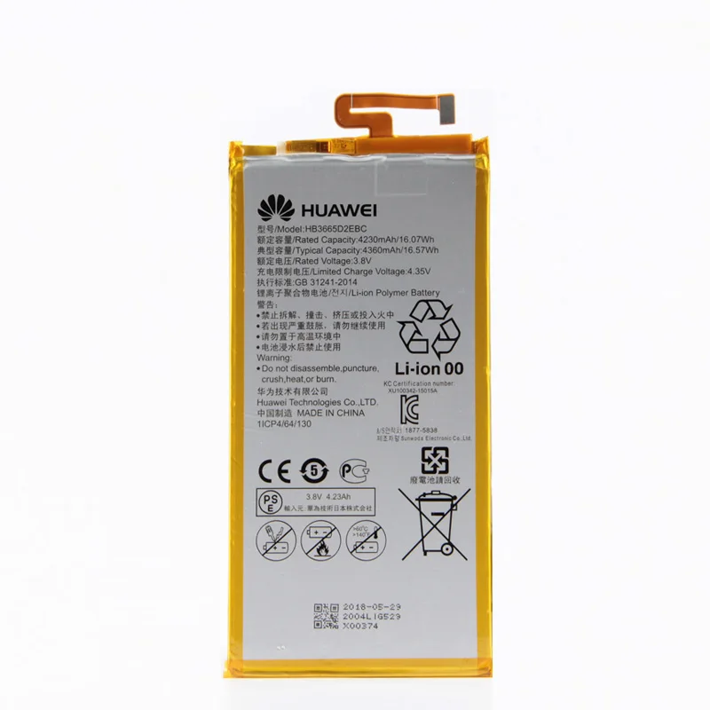 Original HB3665D2EBC Phone battery For Huawei P8 MAX 4G W0E13 T40 P8MAX DAV-703L DAV-713L DAV-701L DAV-702L 4230mAh Original HB3665D2EBC Phone battery For Huawei P8 MAX 4G W0E13 T40 P8MAX DAV-703L DAV-713L DAV-701L DAV-702L 4230mAh