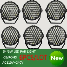 new arrive 54*3w LED Par light disco dj DMX stage effect lighting RGBW mixer background light profession light for club new arrive 54*3w LED Par light disco dj DMX stage effect lighting RGBW mixer background light profession light for club