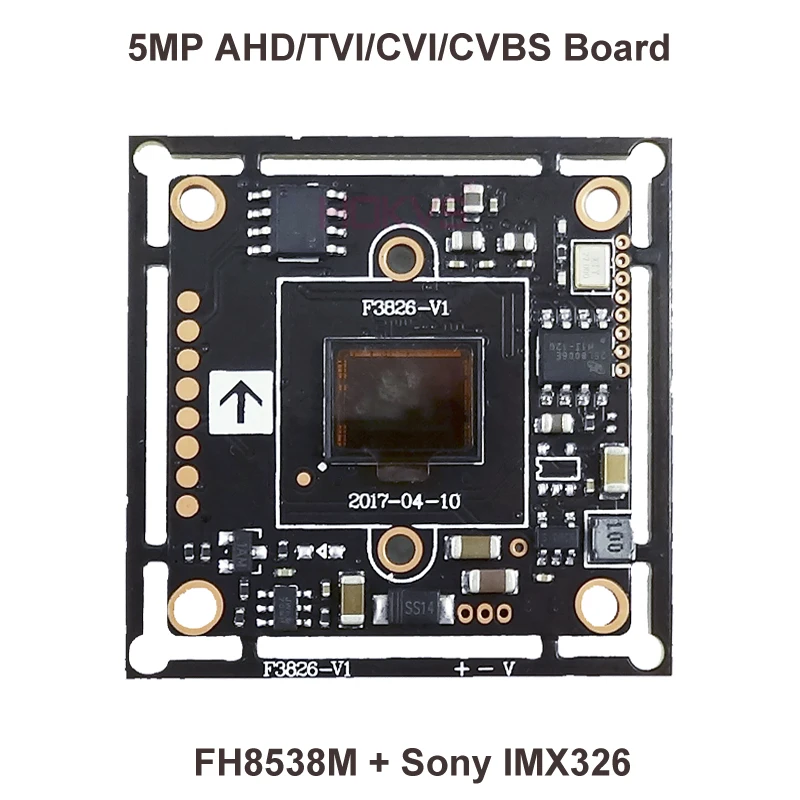 Hokvs 5mp AHD Камера модуль Совета печатная CVI TVI с Sony imx326 + fh8538m для видеонаблюдения
