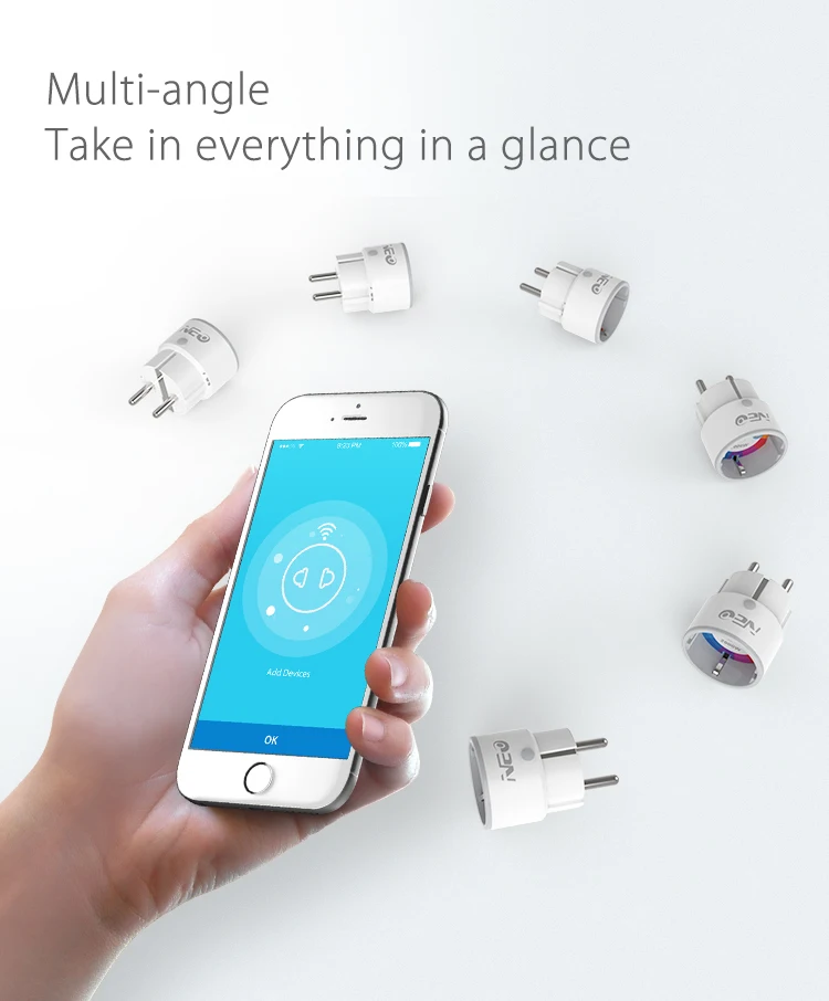 WiFi EU Smart Plug Smart Беспроводной стандарт ЕС разъём ПДУ устройство включение/выключение через приложение с функцией синхронизации ЕС plug