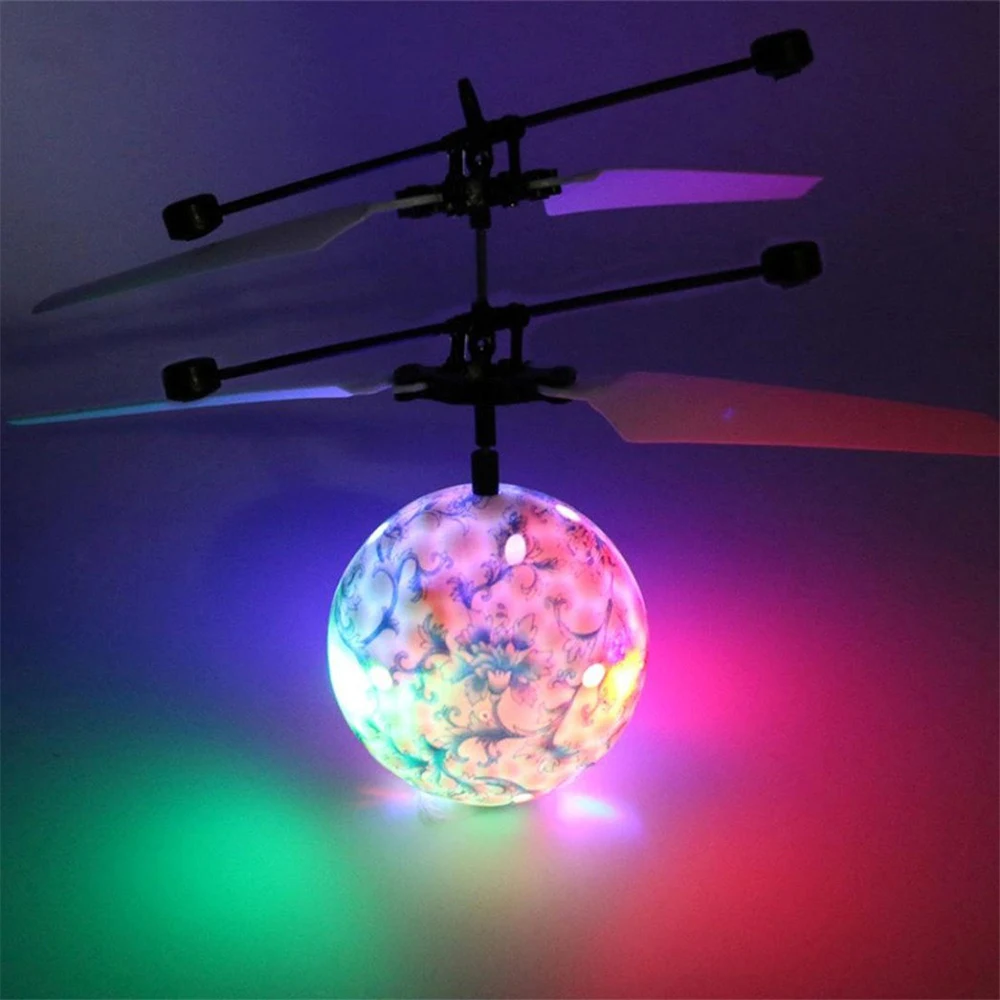 Magic RC Flying Ball Drone Helicopter Ball Built-in Shinning LED Lighting RC Toy for Kids Teenagers Gift Colorful Flyings (11)
