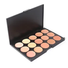 1pcs Natural Professional Concealer Palette 15 Colors Foundation Facial Face Cream Care Camouflage Palettes Cosmetic make up set
