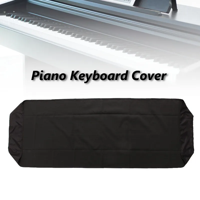 Black Piano Dustproof Lamination Cloth Piano Keyboard Dust Sheet