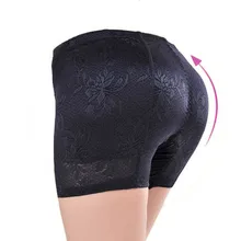 Shaper Women Emptied Breathable Buttock Underwear Abundant False Ass Fake Butt Silicone Pad Hip Pants Brief