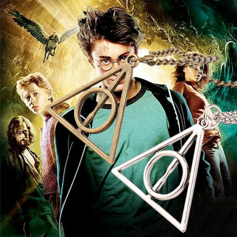 

Potter Deathly Hallows Symbol Necklace Toys Potter Hat Magic Dumbledore Wands Bottle Snape Toys