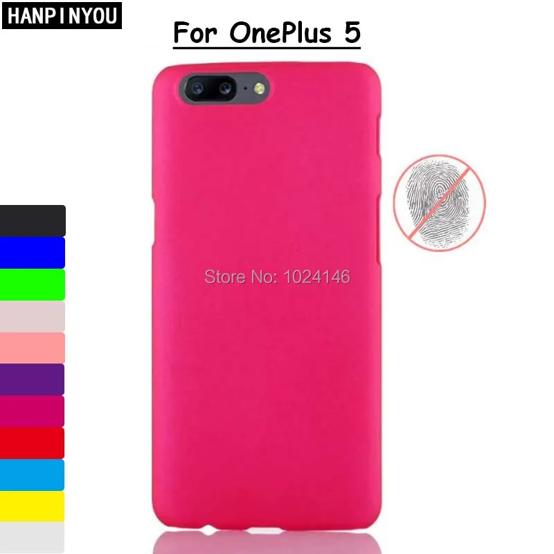 Для OnePlus 5 Oneplus5 1 + A5000 &quotНовый тонкий матовый Жесткий пластиковый Чехол конфетный