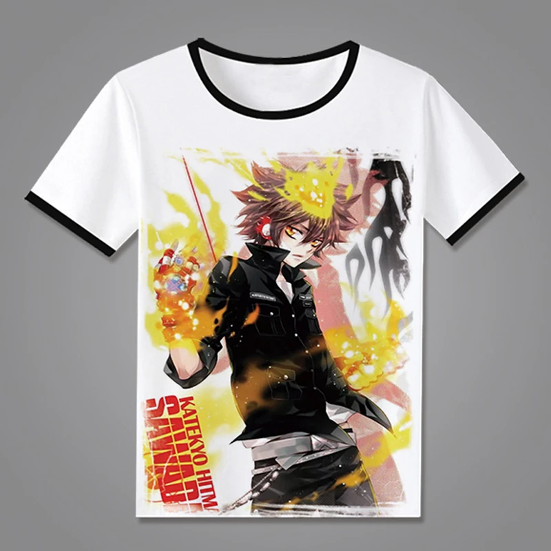 家庭教師ヒットマンreborn Tシャツアニメ沢田綱吉rokudou骸コスプレtシャツ Shirt Anime T Shirt Animet Shirt Aliexpress