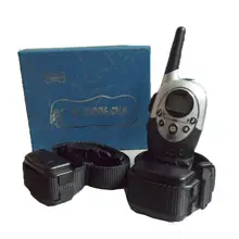 Rechargable 1000M Remote Vibration Static LCD Pet Dog Training Collar Pet Dog No Bark Collar Pet Dog Bark Stop Collar For 1 Dogs