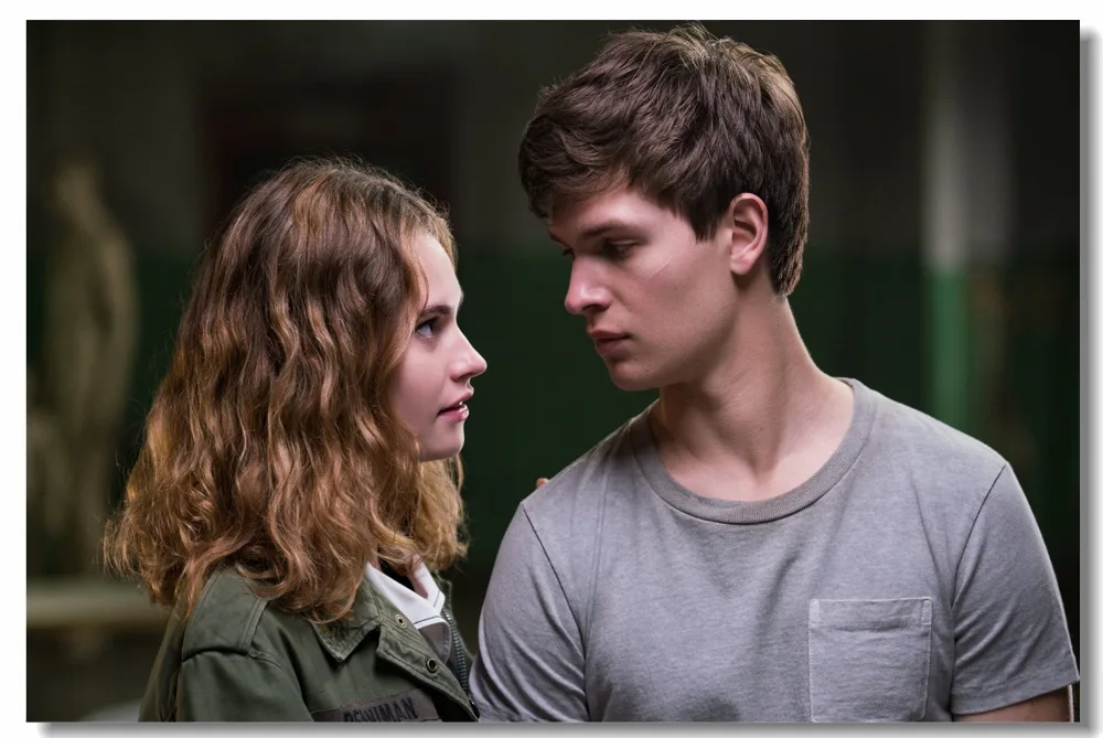 Custom Canvas Wall Decor Baby Driver Poster Ansel Elgort Sticker Office Murals Lily James Wallpaper Living Room Decoration #0109 | Дом и сад