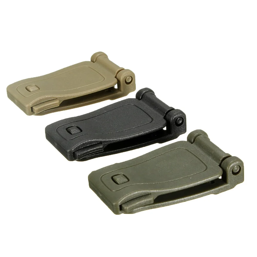 Backpack Molle Strap Bag Webbing Clamp Connecting Buckle Clip N6O2 
