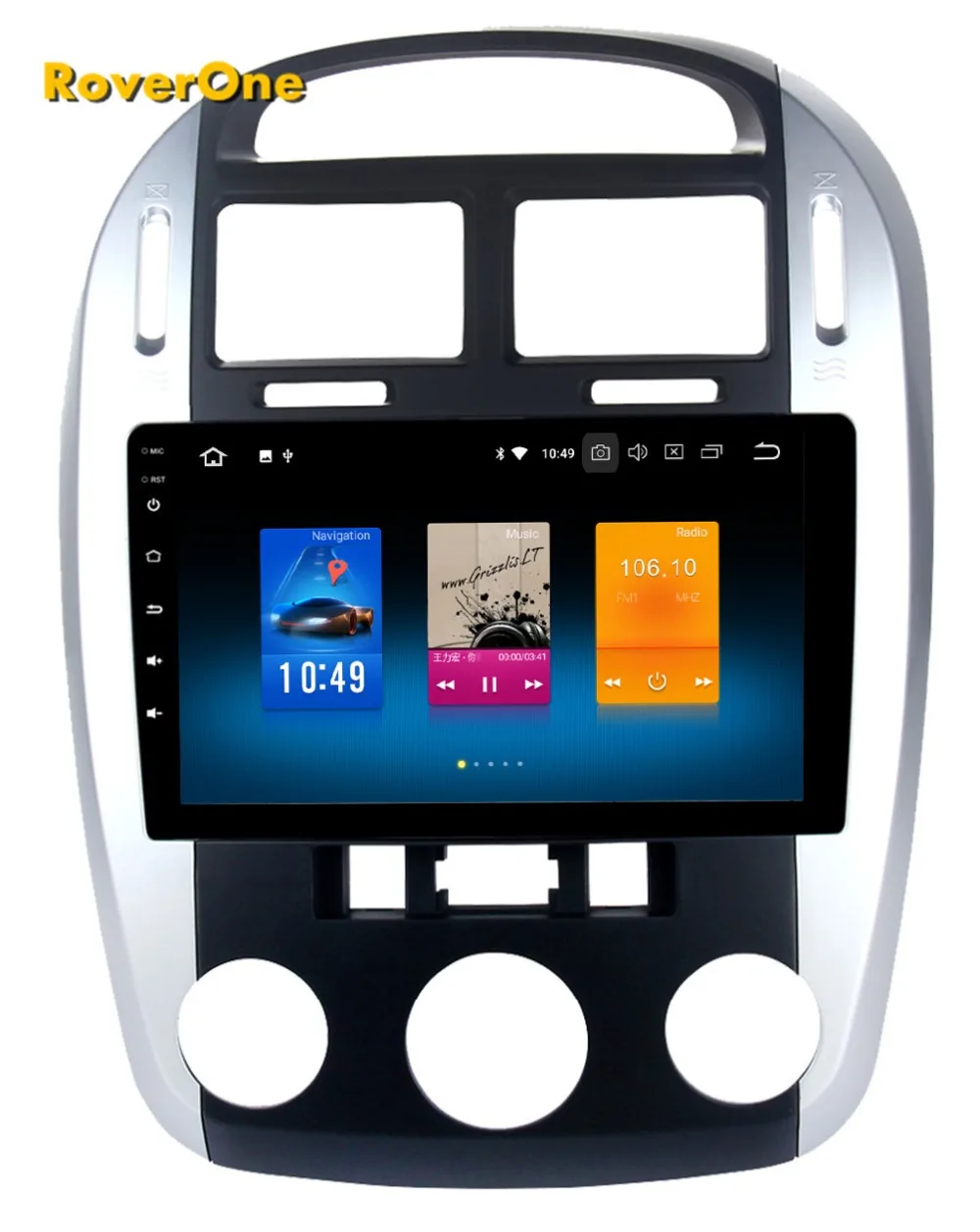 Excellent RoverOne Android 9.0 Car Multimedia System For Kia Cerato 2007 2008 Octa Core Radio GPS Navigation Media Player PhoneLink 11