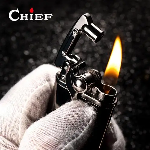 Lighter Gasoline Kerosene Flint Petrol Vintage Cigarette Lighter Oil Petrol Refillable|Cigarette Accessories| - AliExpress