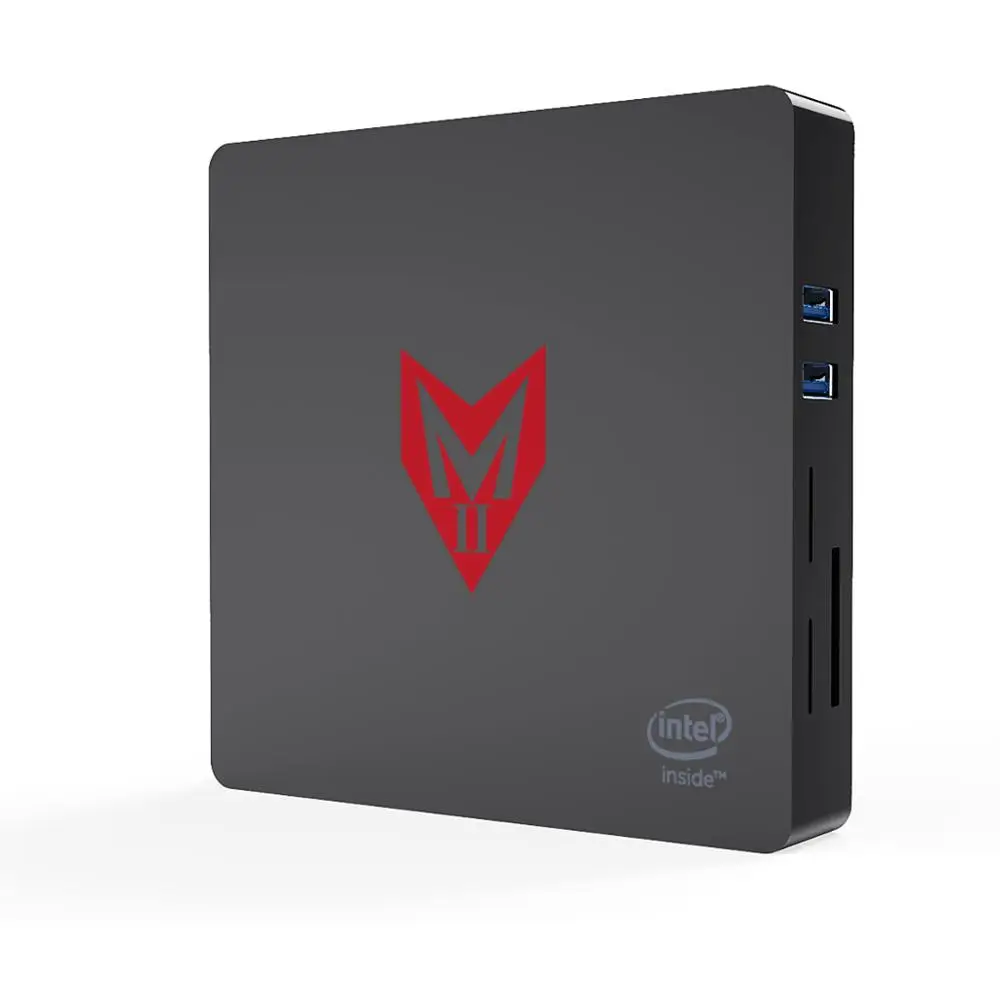 Мини-ПК Mii-V Intel Celeron J3355 до 2,5 ГГц 4 Гб LPDDR4 64 Гб EMMC VGA HDMI выход 5,8 ГГц WiFi USB 3,0 win10 компьютер 4K HTPC