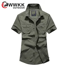 WWKK Новая мужская классическая мужская рубашка Для мужчин в виде майки-футболки брендовая качественная футболка с короткими рукавами рубашка Повседневное однотонный деловой мужской мягкая удобная обувь