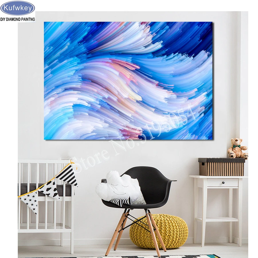 

full square Diamond Painting,Colorful Lines,Diamond Embroidery,Cross Stitch,Diamond Mosaic,Needlework,puzzle,Picture,Home Decor