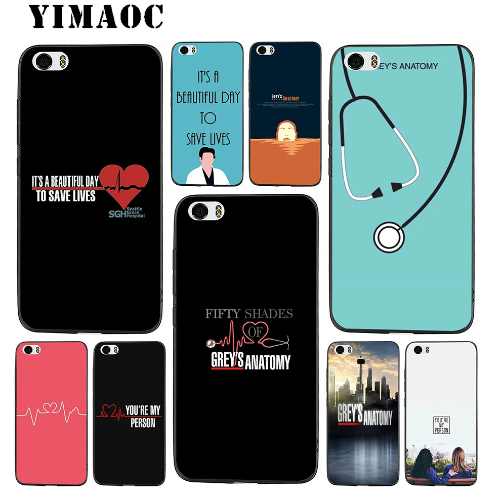 YIMAOC Greys Anatomy Movie Soft Silicone Case for Xiaomi Redmi Note 9 Mi 8 Se 7 6 6A A1 A2 4X 4A 5A 5 MAX 3 MiA1 |