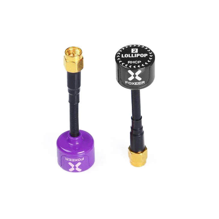 2 шт. Foxeer леденец на палочке V2 5 8G 2.3Dbi TX RX антенна RHCP FPV SMA/RP SMA straightmmcx/anglemmcx Кел
