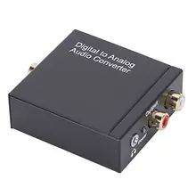 DAC Converter with 3.5mm Audio Digital Audio Output Analog – Digital Signal in Converts Analog Signal