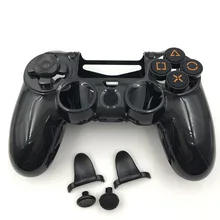 6 шт Пластик контроллер Корпус чехол с закругленными краями и большая кнопка для PS4 протектор сцепление