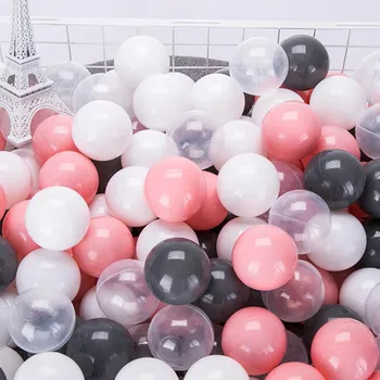 

5.5CM Outdoor Colorful Ball Pits Eco-Friendly Soft Plastic Ocean Ball Water Pool Ocean Wave Ball Swim Toys For Children Kid Gift