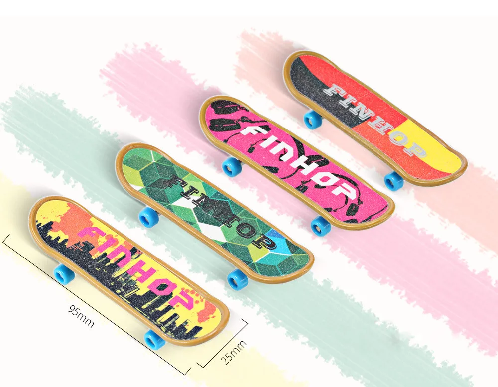 ABS Body Fingerboard Platform Park Kit Educational Finger Toy Popular Present (Random delivery)