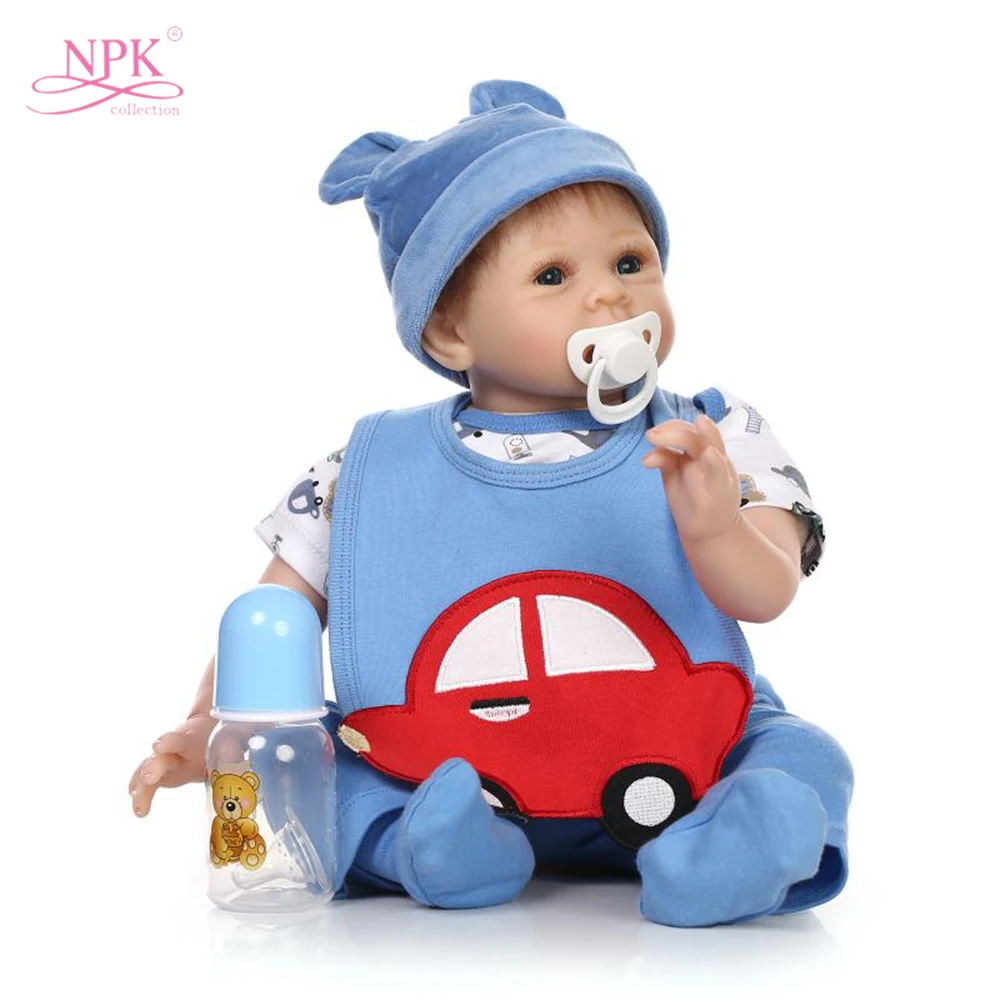 

55cm Baby Reborn Menino Doll Reborn Soft Silicone Boy Girl Toy Silicone Reborn Baby Doll Gift for Children Realista Playmate New
