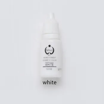 

Professional Eyebrow Tattoo Ink 2pcs 15ML White color Natural Permanent Makeup Cosmetics Pigment Color