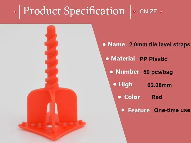 CN-ZF Пластик выравнивания плитки Системы крест прокладки 50 шт./уп. 2 мм зажим зажимы Плитки уровень уравнитель в клеточку измерены в ненатянутом инструменты выравнивания для Плитки
