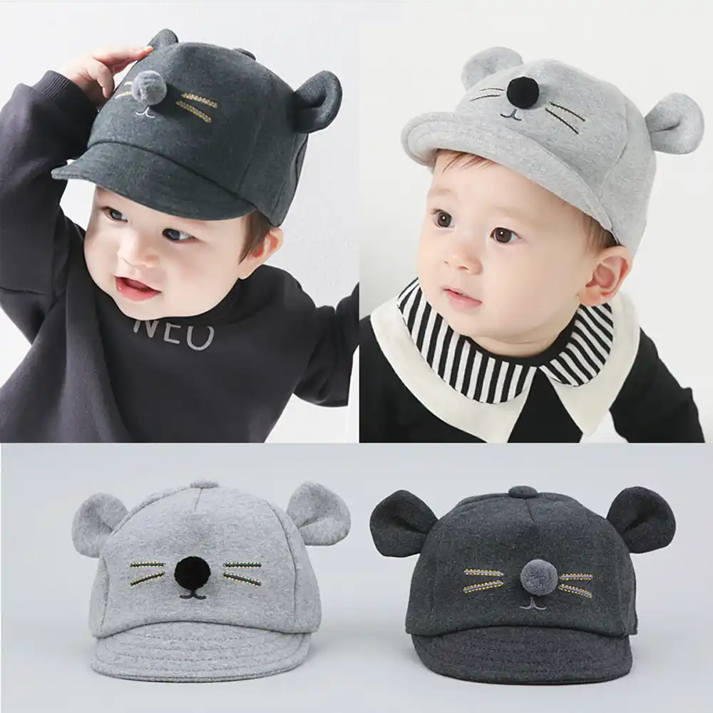 infant boy ball caps