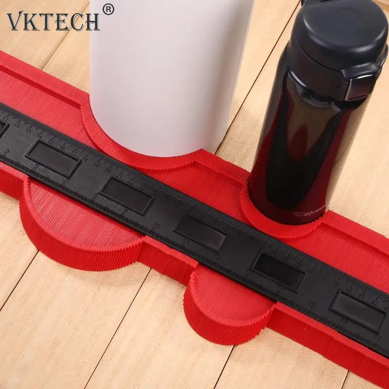 20 Inch Plastic Profile Copy Gauge Contour Gauge Duplicator Tiles Wood Marking Tool Tiling Laminate