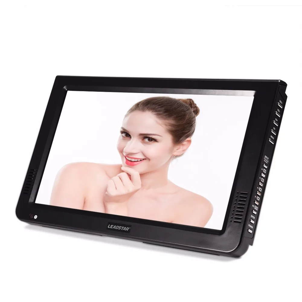 

LEADSTAR Television 10 inch DVB-T-T2 Digital Analog Television 1024x600 Resolution Portable TV Support USB Audio and TF Card New