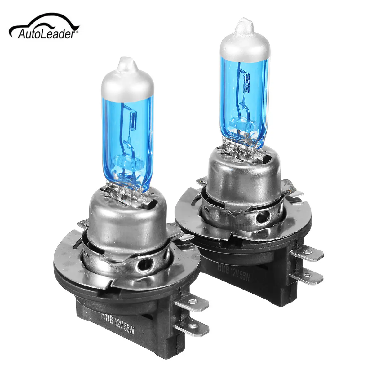 Car Headlight Bulb >> 2Pcs WHITE HAOLGEN H11B 55W 5000K CAR HEADLIGHT BULB HEAD ... Car Headlight Bulb >> 2Pcs WHITE HAOLGEN H11B 55W 5000K CAR HEADLIGHT BULB HEAD ...