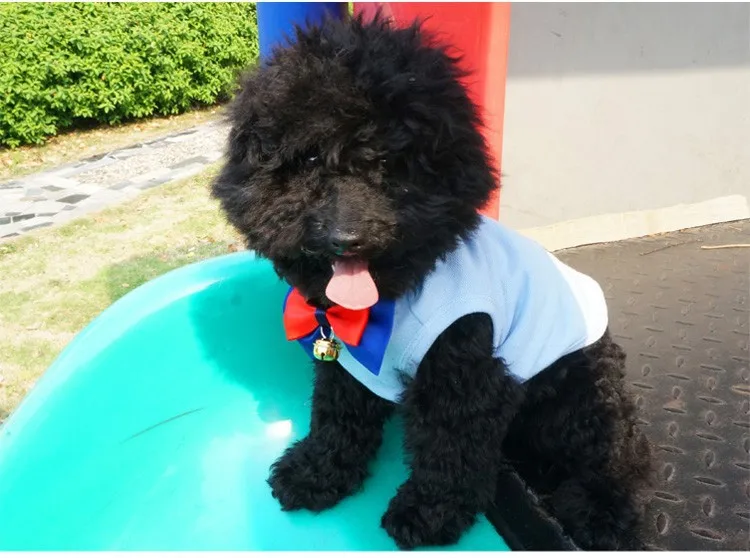 cotton plain dog t shirt vest (5)