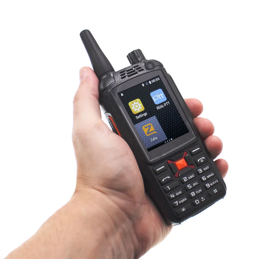  3G Android Walkie Talkie F22 Plus Poc network Phone Radio Intercom Rugged Smart phone Zello REAL PT - 32818934223