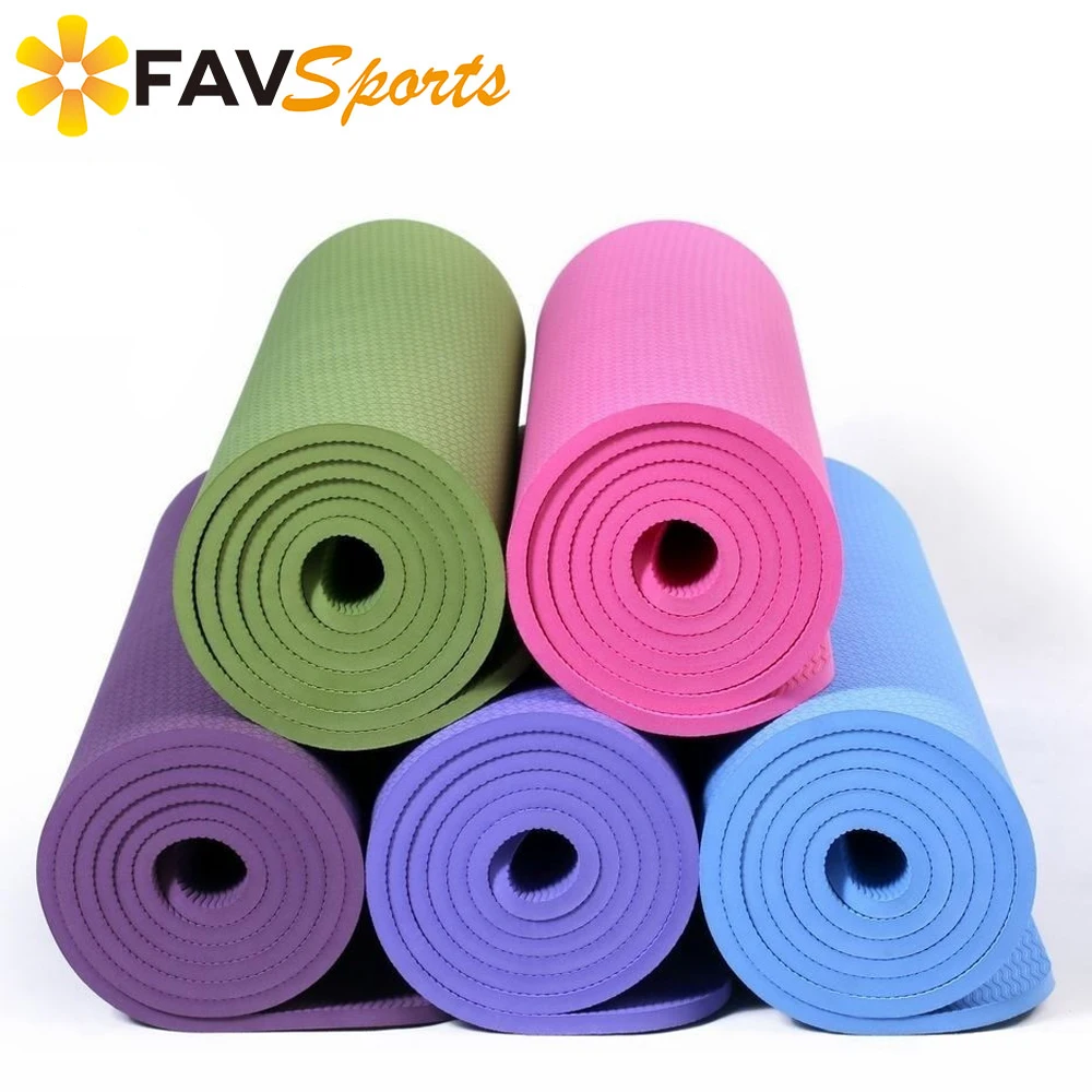 7mm Eva Yoga Towel Mat Thick Non Slip Folding Gym Fitness Pad Eco