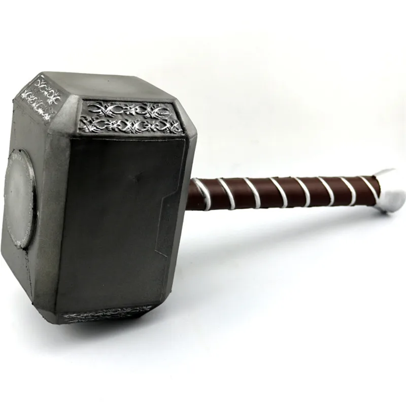 1:1 Тип Мстители эндшпиль Тор молот Капитан Америка Косплей Mjolnir Marvel супергерой оружие PU материал реквизит 44 см