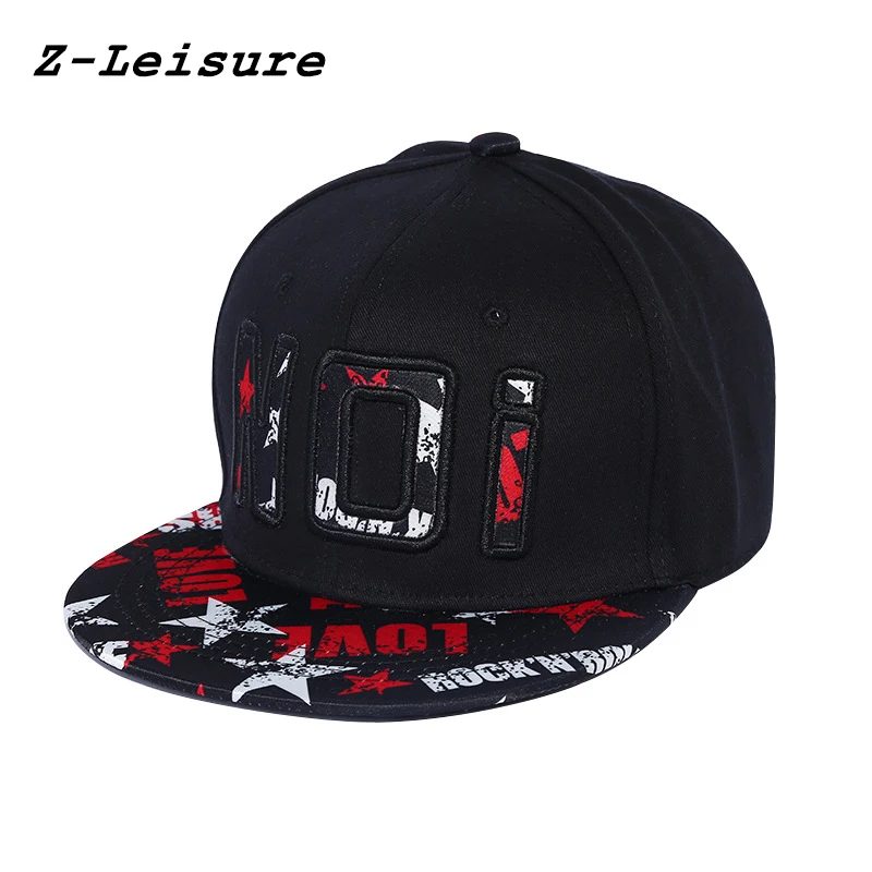 Hip hop Snapback CapsVintage Cool Flat Bill Baseball Cap Women Mens