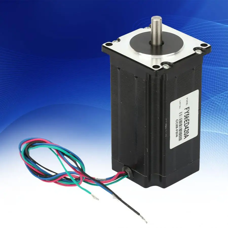

FY56ED420A Extended 57 Stepper Motor Two-Phase 3.0N.m 24V 4.2A Stepping Motor Driver Step Motor