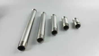 

1/8" Male Thread Equal 60mm /80mm/100mm /120mm Extension Tube Pipe Fitting 304 Stainless Steel Connector
