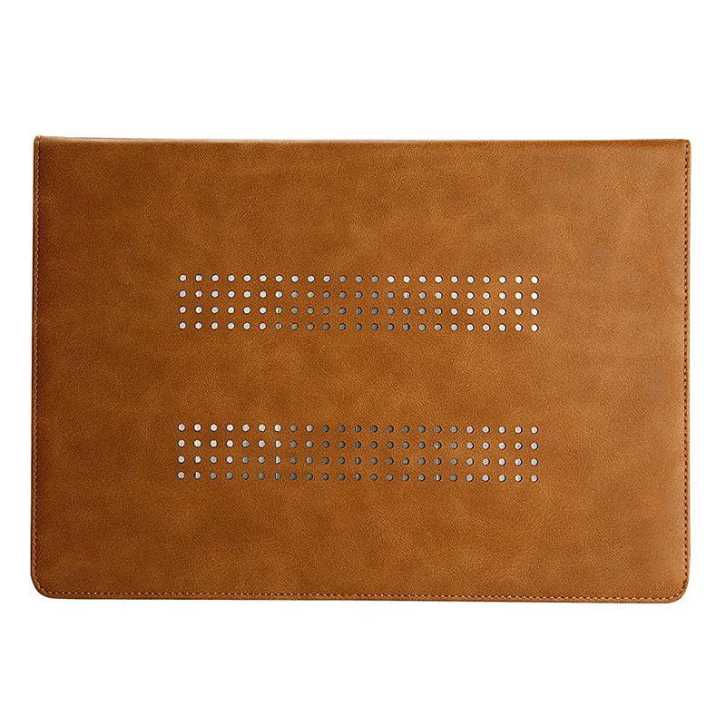 Jisoncase кожаный чехол подставка для MacBook Air Pro Retina 11 12 13 15 дюймов Чехол книжка с