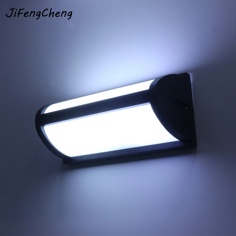 

JIFENGCHENG LED Modern Minimalist Outdoor Wall Light Waterproof Luminaria Front Patio Wall Balcony Aisle Wall Lamp